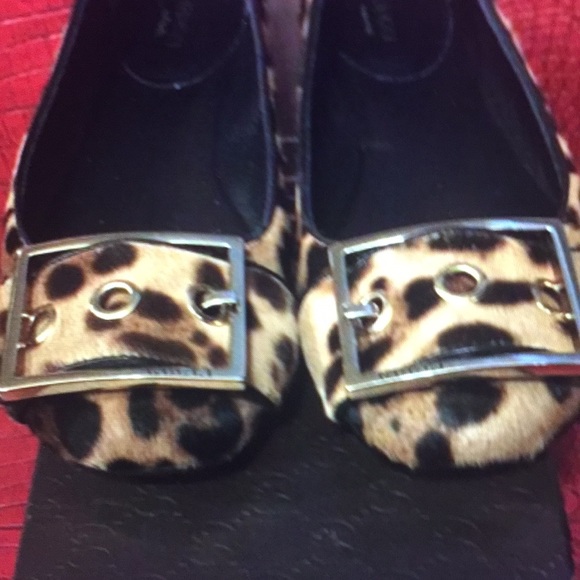 đź’ĄHPđź’ĄAUTHGUCCI FLATS PONY JAGUARS NAPPA CHARLOTTE - Picture 8 of 8